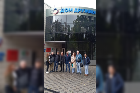 Представители немецкого города Хайльбронн в городе-партнере Новороссийске